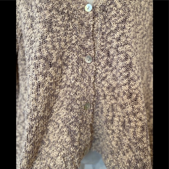 Eileen Fisher Cotton/Viscose Cardigan Sweater - Picture 4 of 8